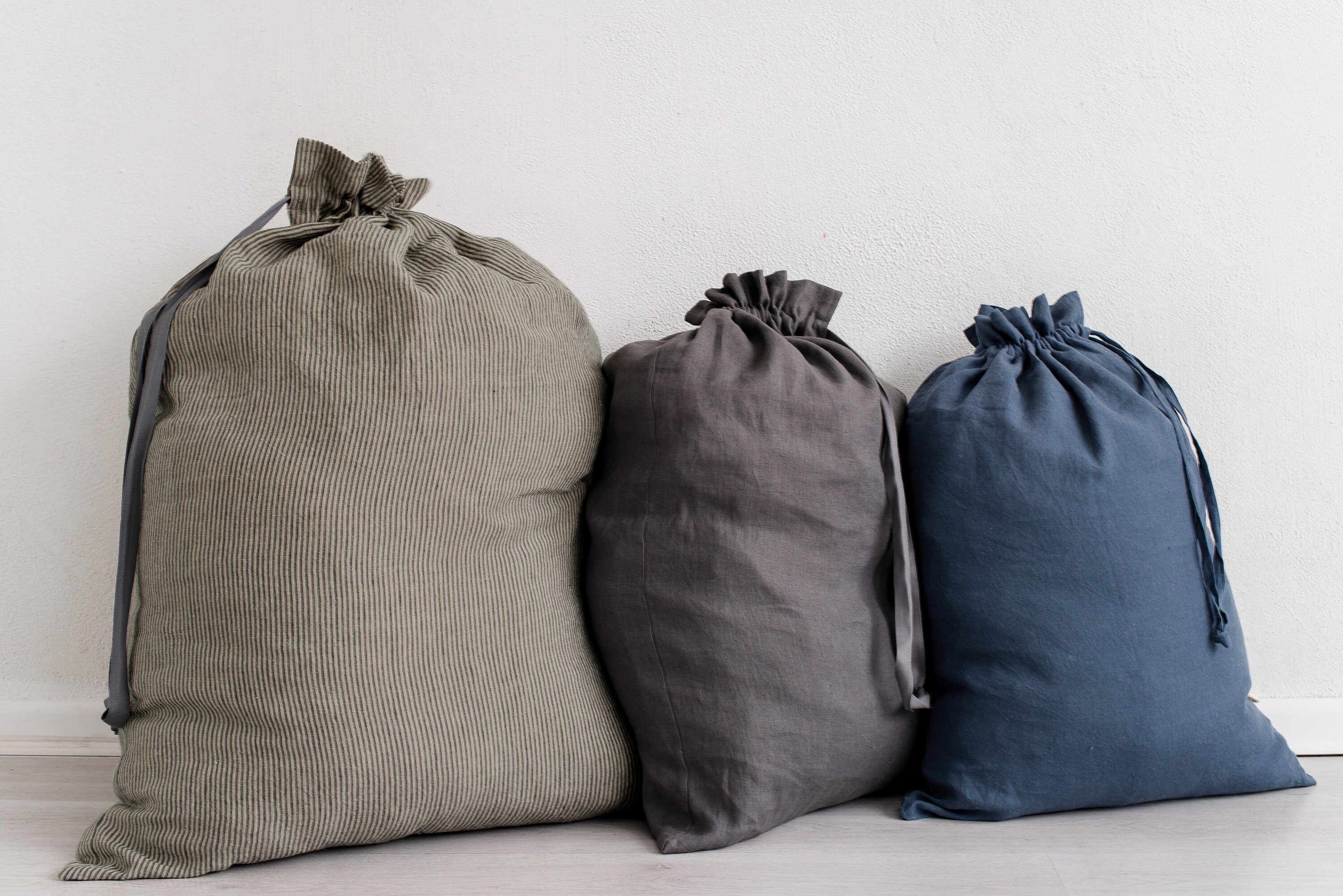 AufbewahrungKorb Tasche / Tasche mit Krawatten / gewaschen | Etsy