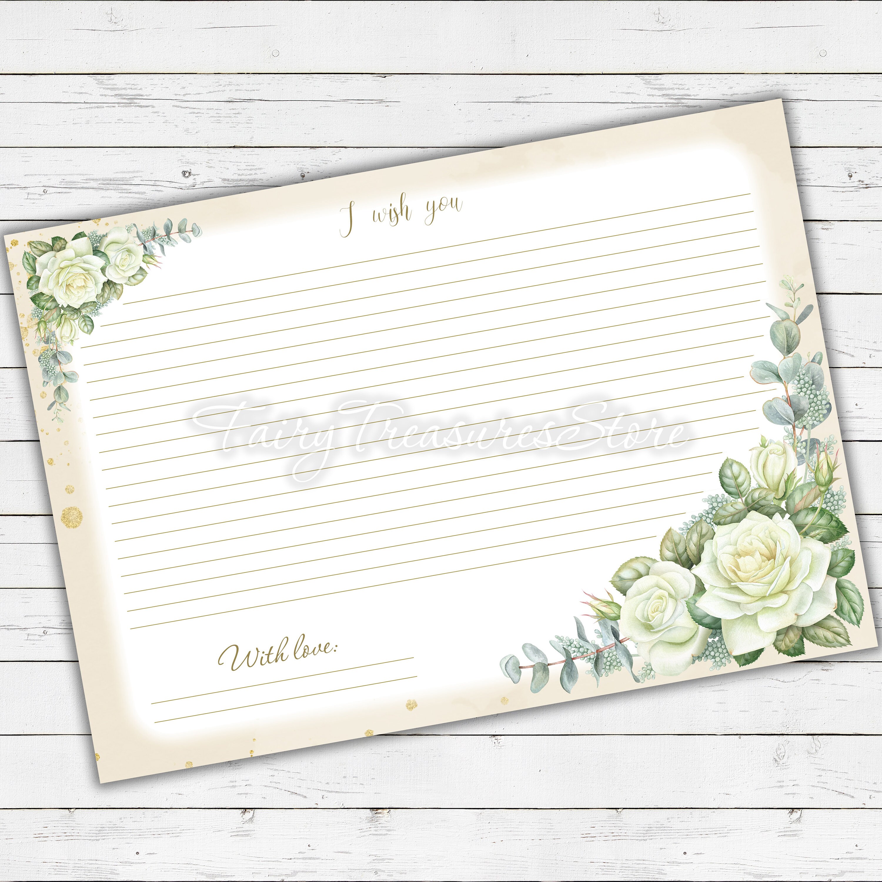Printable Guest Memory Book Pages Instant Download Etsy