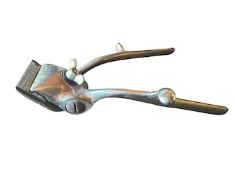 Vintage Marine 000 Manual Hand Hair Clippers Antique Barber Grooming Tool