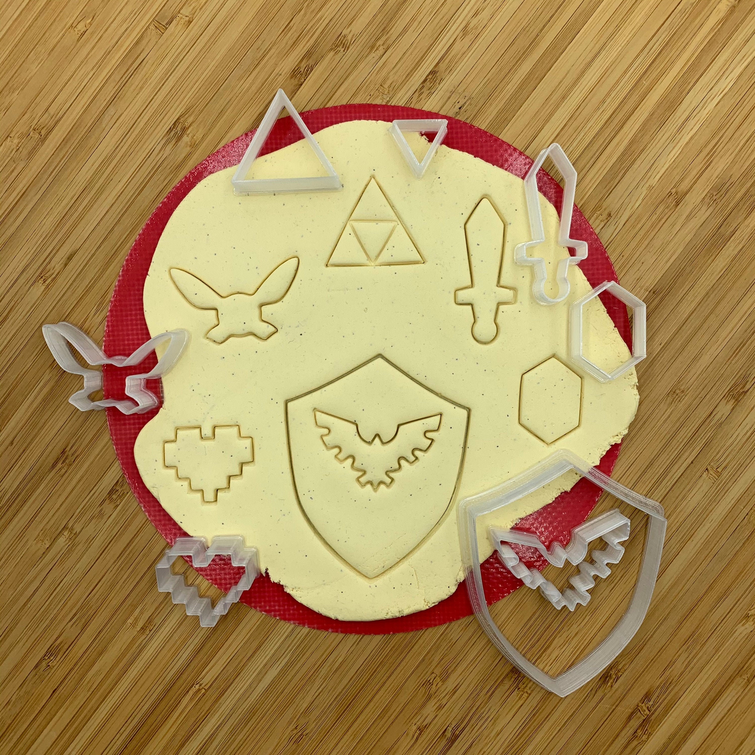 Ensemble Zeluda Cookie Cutters