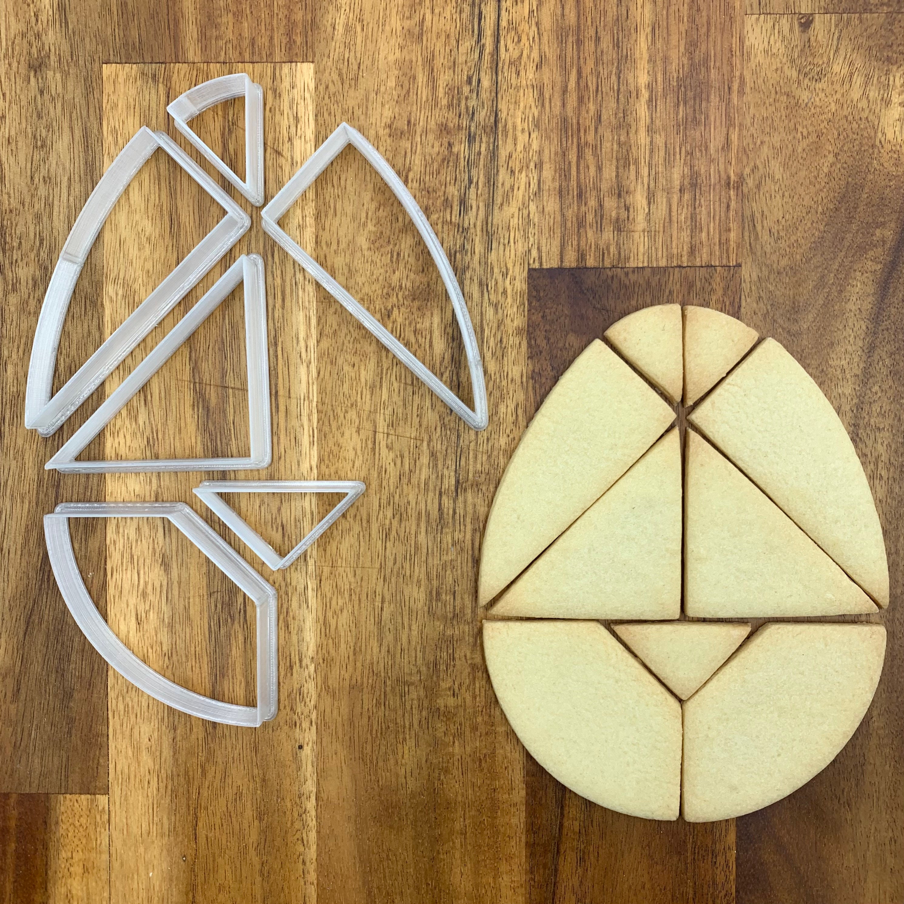 Ensemble d'emporte-Pièces Egg Tangram