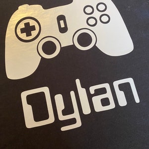 Personalised gamer T-Shirt