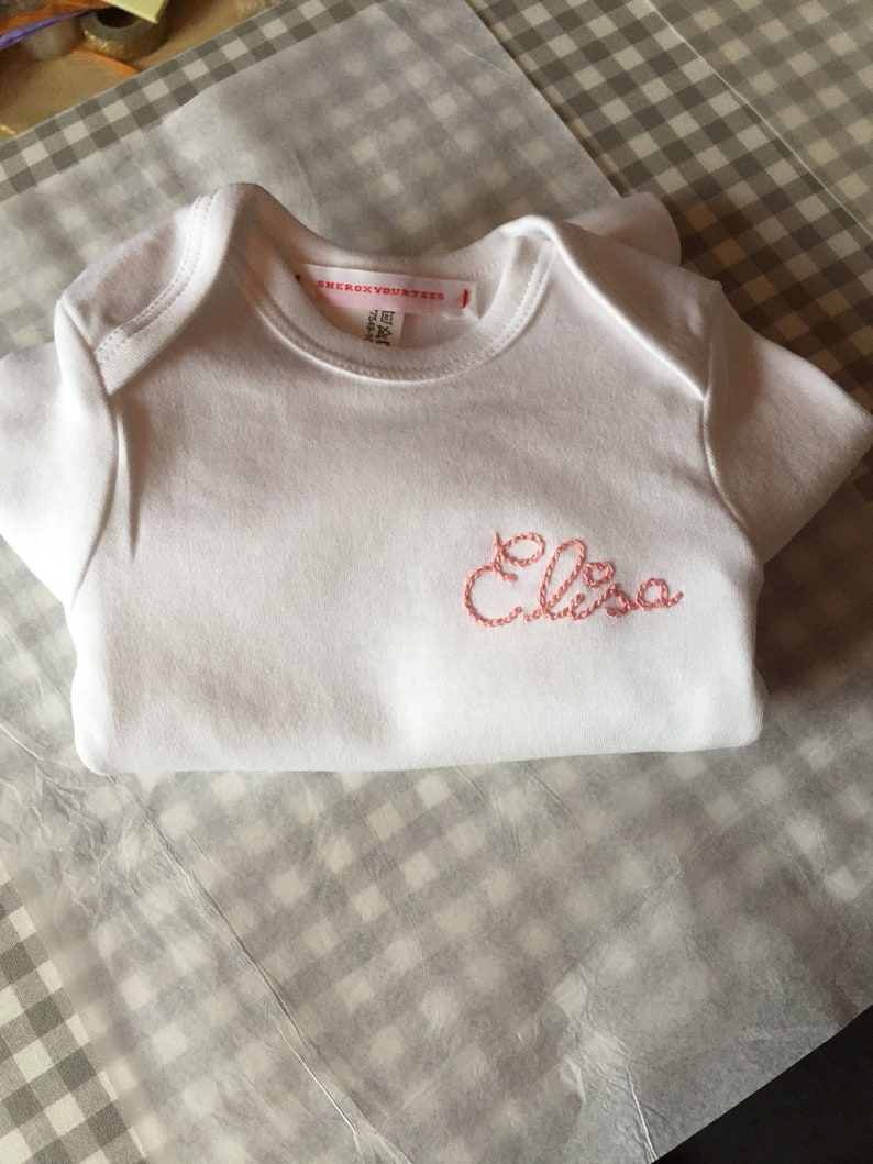 Personalized Embroidered Body