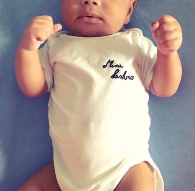 Personalized Embroidered Body