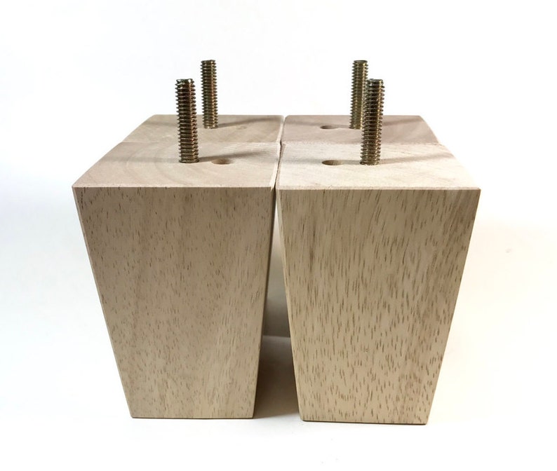Tapered Wood Leg 4 Tall X 2 3 Square Legs Sofa Tapered Wood Leg 4 Tall X 2 3 Square Legs Sofa Image 0