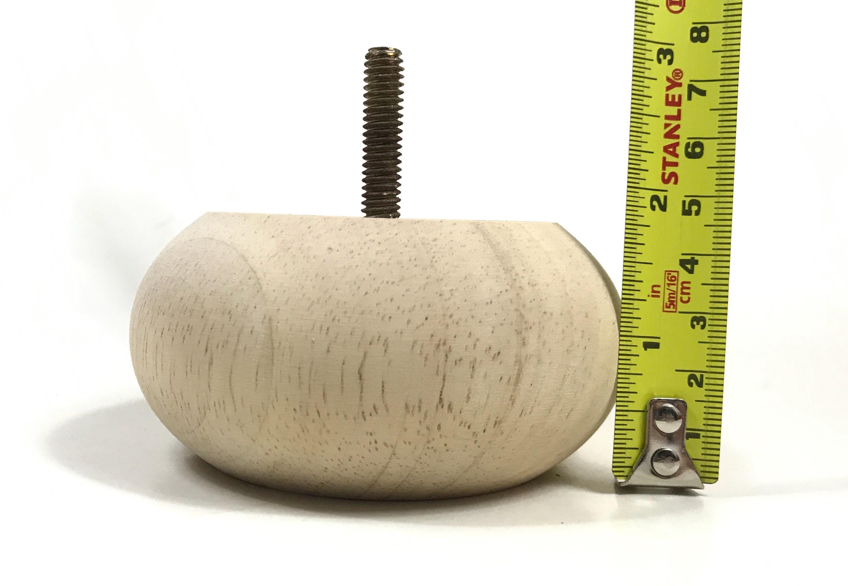 Set of 4 Bun Feet 1.89\, image size:2965x2047