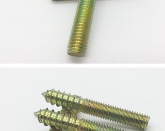 Assortment of Hanger Bolts - 5/16", 3/8", M8, M10 -  a set of 8 bolts.