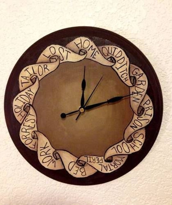 Download Weasley Clock Laser Cut Files Svg Dxf Cdr Vector Plans Etsy