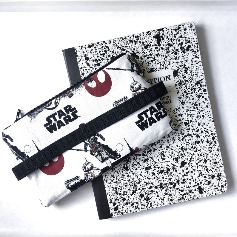 Star Wars Pencil Case With Elastic Travel Pencil Case Star