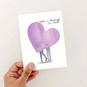 Carte de sympathie pour un ami, je suis là pour vous, je pense à vous, désolé pour votre perte, carte de condoléances