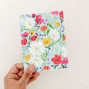 Flower Card, Everyday Card, Any Occasion Card, Wildflower greeting card