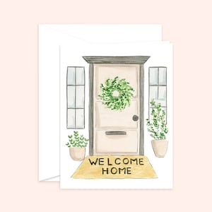 Carte de nouvelle maison, carte de bienvenue, carte de pendaison de crémaillère, carte de félicitations, nouvelle carte de maison, déménagement, nouvelle carte de maison, carte de déménagement