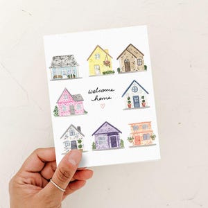 Carte de nouvelle maison, carte de bienvenue, carte de pendaison de crémaillère, carte de félicitations, nouvelle carte de maison, déménagement, nouvelle carte de maison, carte de déménagement