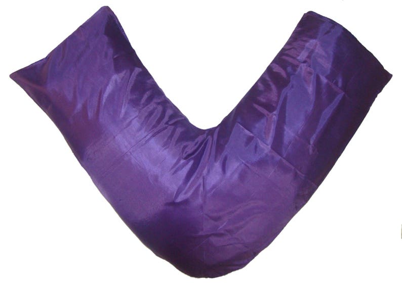 V Shaped / Tri / Boomerang Art Silk Pillowcase Pregnancy Etsy