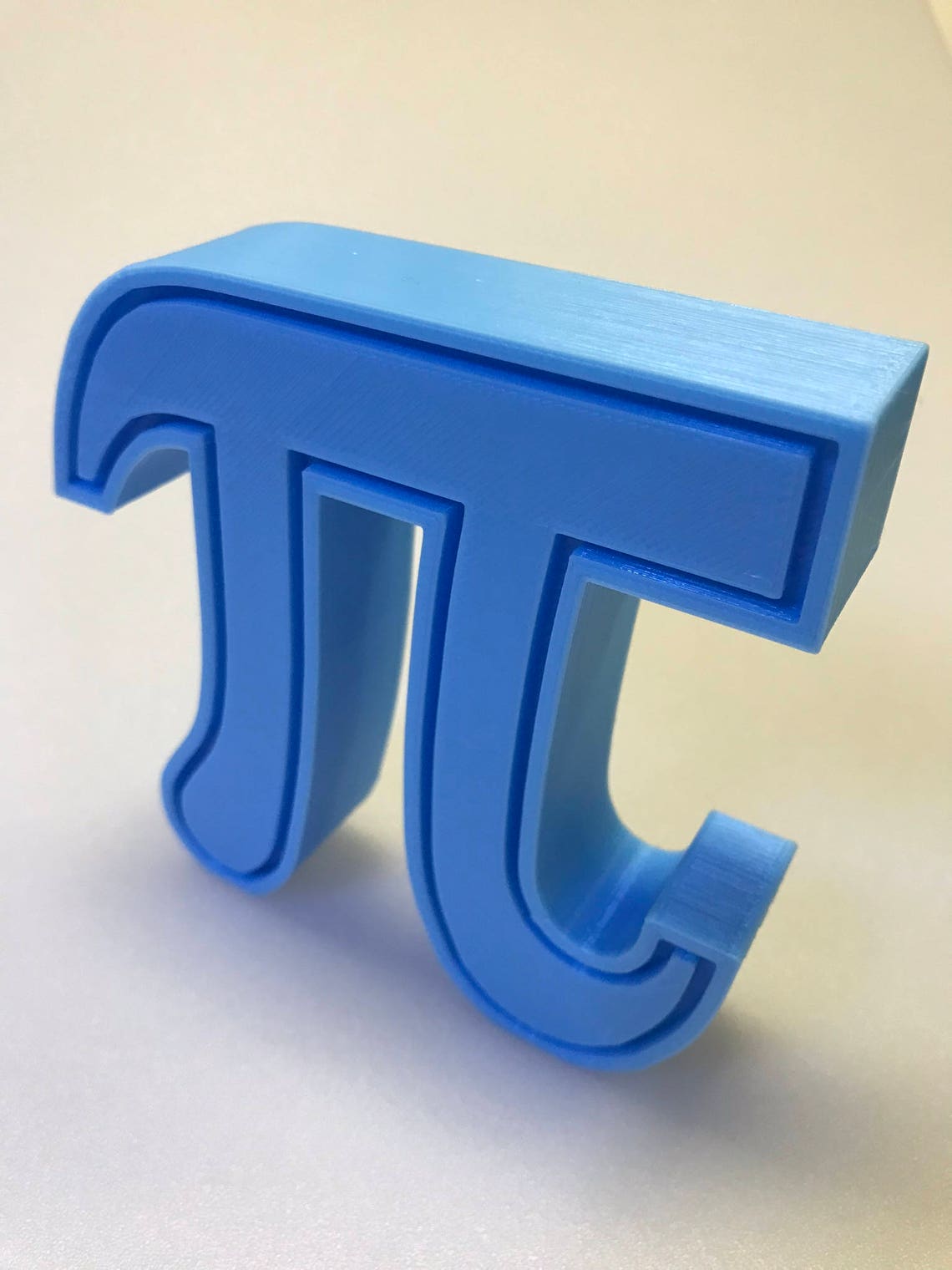 3D Printed Pi Symbol Etsy
