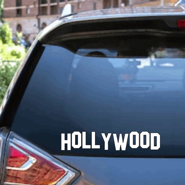 Hollywood Sign Decal - Hollywoodland Sign Decal