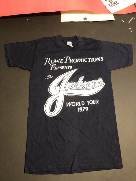 The Jacksons 1979 World Tour T-Shirt Rare Vintage - image 1