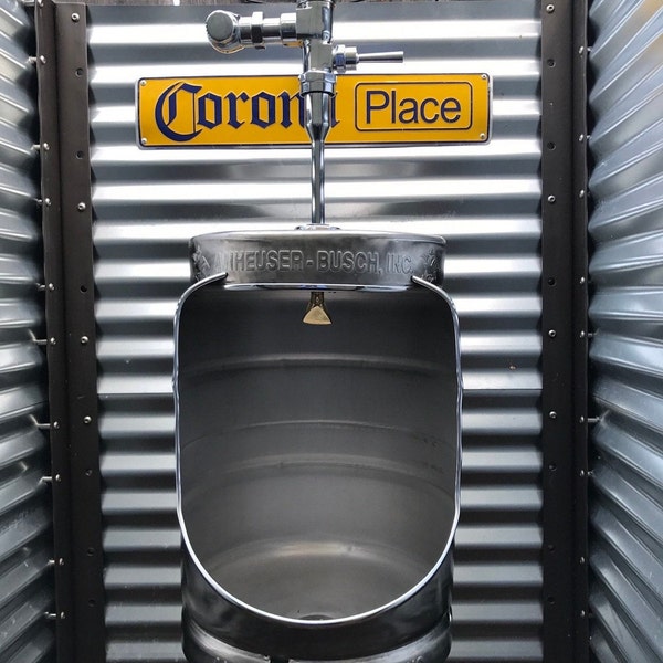 Beer keg urinal