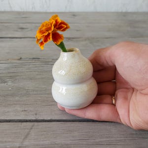Mini Vases Miniature Succulent Pot Tiny Pottery Bud Vase Minimalist Mini Ceramic Vase Small Handmade Ceramic Art Home Coffee Table Decor