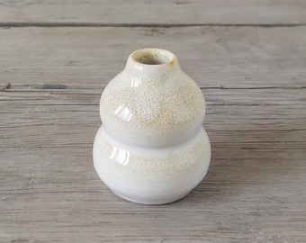 Mini Keramikvase: Handgemachte Keramik Vase, Tischdekoration