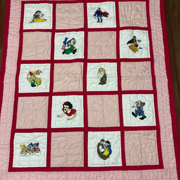 Snow White Quilt Etsy