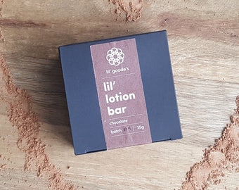 solid organic lotion bar - chocolate lotion bar - body bar - body butter - shea butter cocoa butter bar - choose from 8 different molds!
