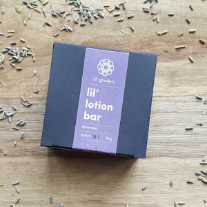 solid organic lotion bar - lavender lotion bar - body bar - body butter - shea butter bar - beeswax lotion - choose from 8 different molds!