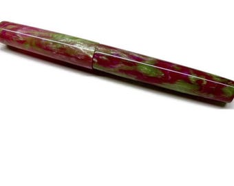 English Garden | Burton Model | Custom Handmade Fountain Pen