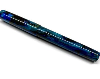 Tidal Patina | Vista Model | Custom Handmade Fountain Pen