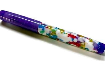 Candy Nougat Purple II | Acadia Model | Custom Handmade Fountain Pen
