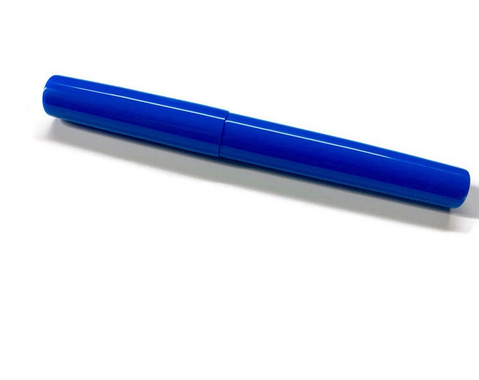 Italian Acrylic - Royal Blue | Burton Model | Custom Handmade Fountain Pen