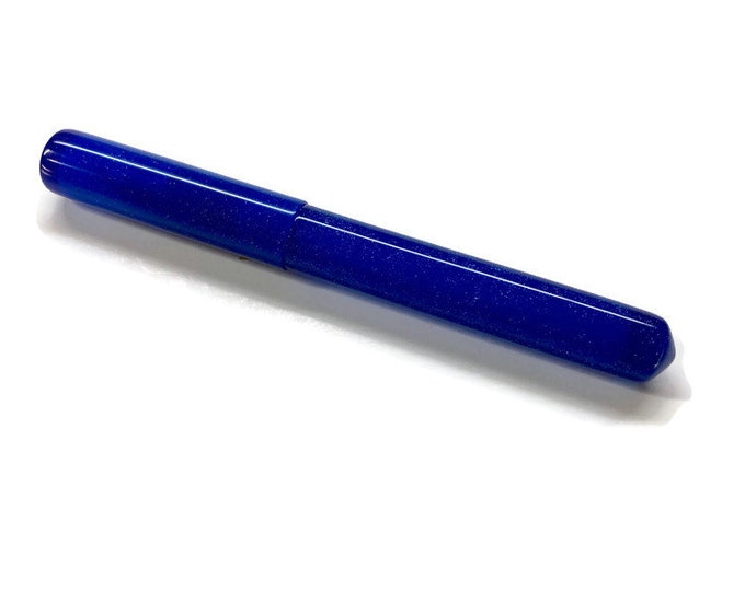Metallic Blue | Jake Model | Custom Handmade Fountain Pen