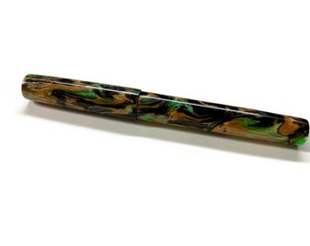 Caramel Apple | Burton Model | Custom Handmade Fountain Pen