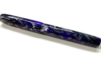 Graphlex Purple | Acadia Model | Custom Handmade Fountain Pen