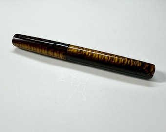 Juma Brown | Burton Model | Custom Handmade Fountain Pen