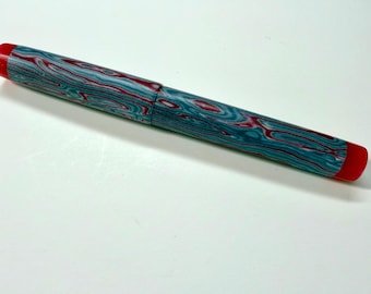 Striped Micarta | Burton Model | Custom Handmade Fountain Pen