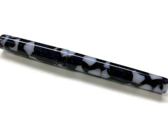 Blue Ghost | Burton Model | Custom Handmade Fountain Pen