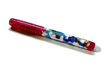 Candy Nougat Pink II | Acadia Model | Custom Handmade Fountain Pen