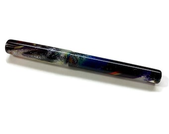 Inky Sparkle | Burton Model | Custom Handmade Fountain Pen