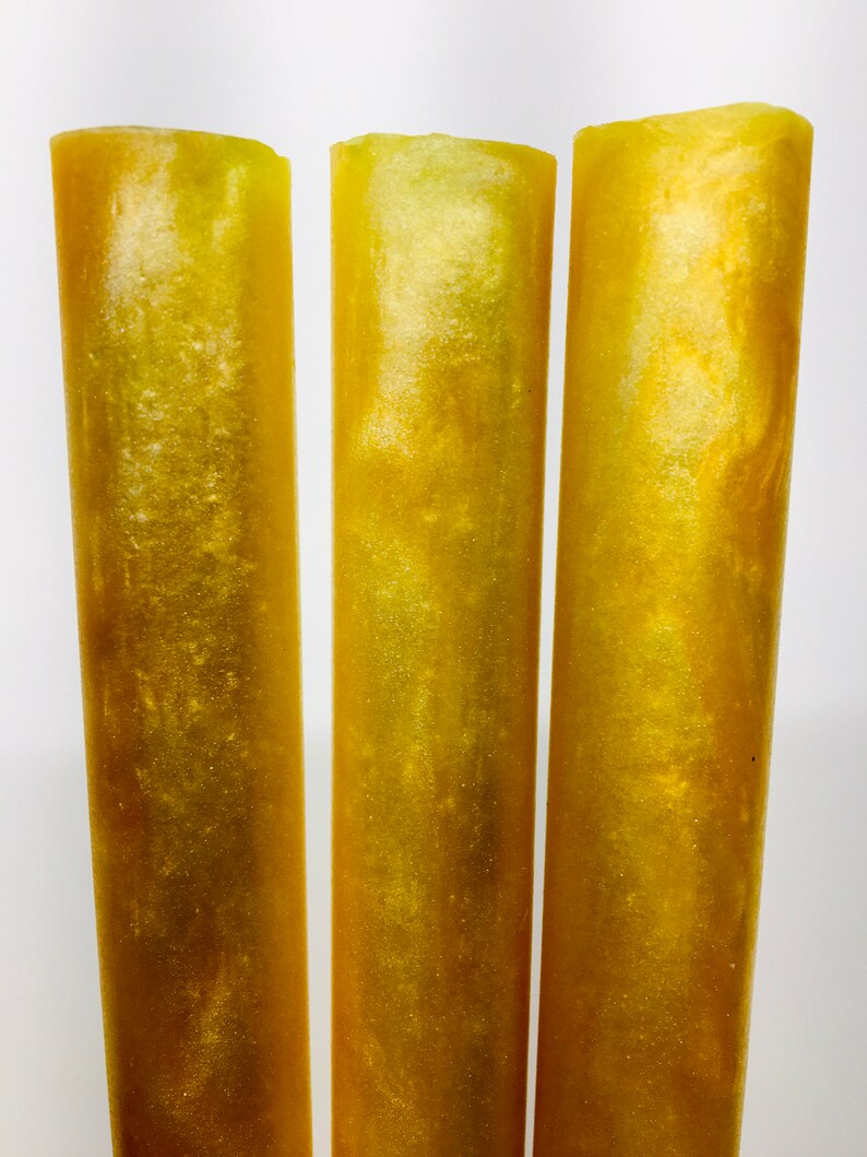 Neon Pineapple Bespoke Kitless Pen Blanks Cast In Alumilite Resin