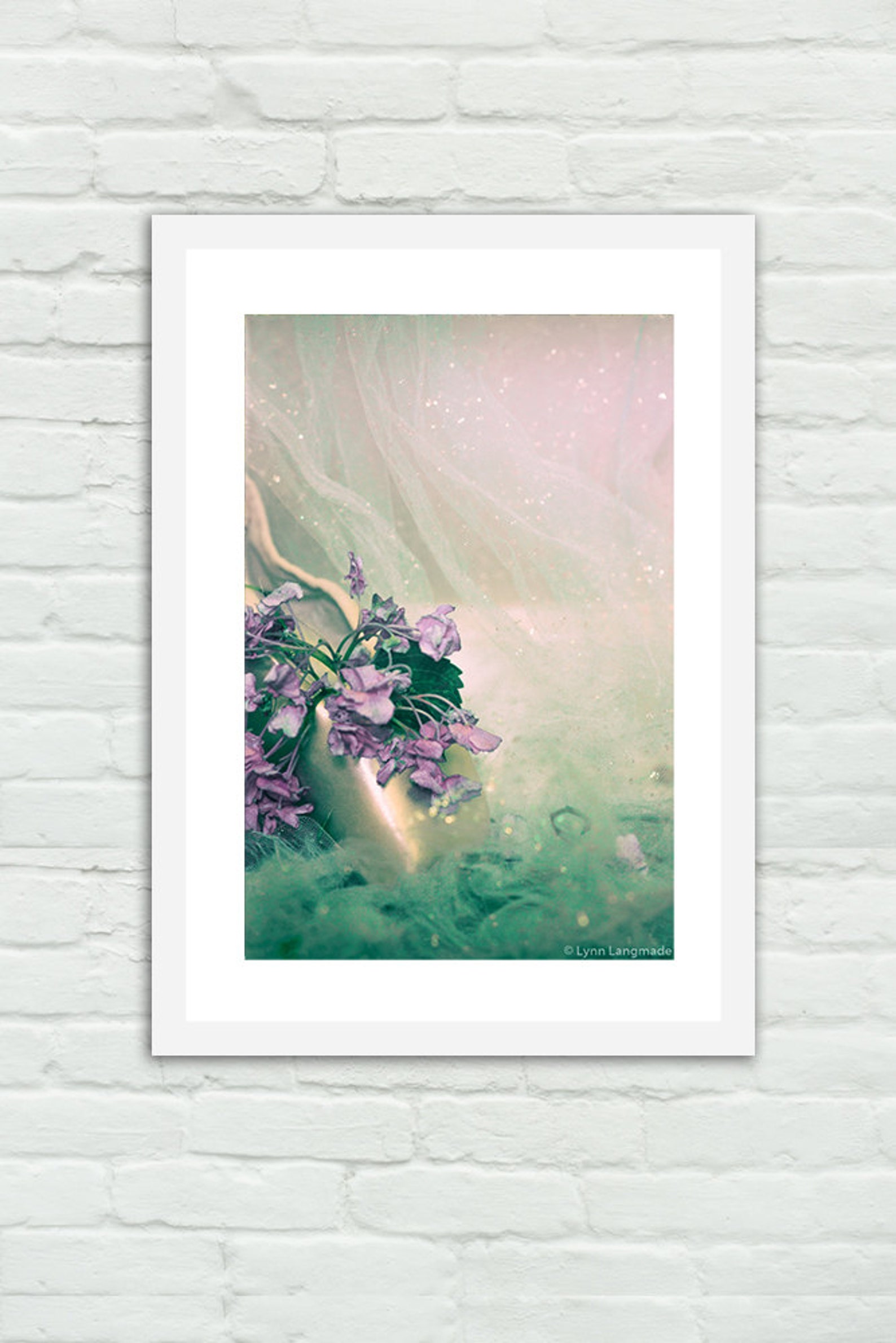ballet shoes art - ballet slippers tutu 16x20 children ballet art 8x10 photo purple nursery decor 11x14 print 5x7 girl room deco