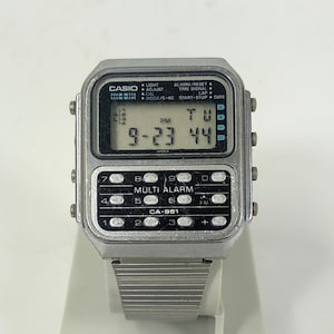 Casio multiple alarm watch sale