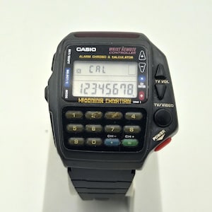 Casio CMD 40 B Calculator Watch Module 1175 Wrist Remote Etsy India