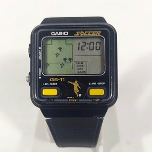 Casio GS-11 Soccer  Game Watch Module 228 Vintage Nerd