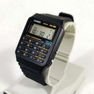 Casio CA-50 Calculator Watch Module 437  Back to the Future Prop  Vintage