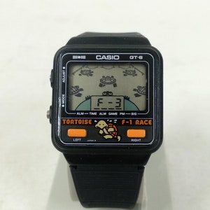 Casio GT 6 Tortoise F 1 Race Game Watch Module 250 Etsy Canada