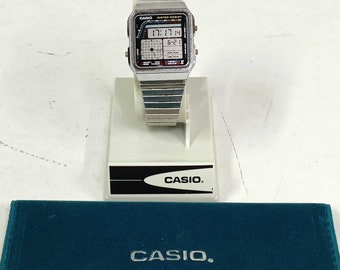 ヴィンテージ レア カシオ 52QGS-14 / デジタル LCD クォーツ腕時計