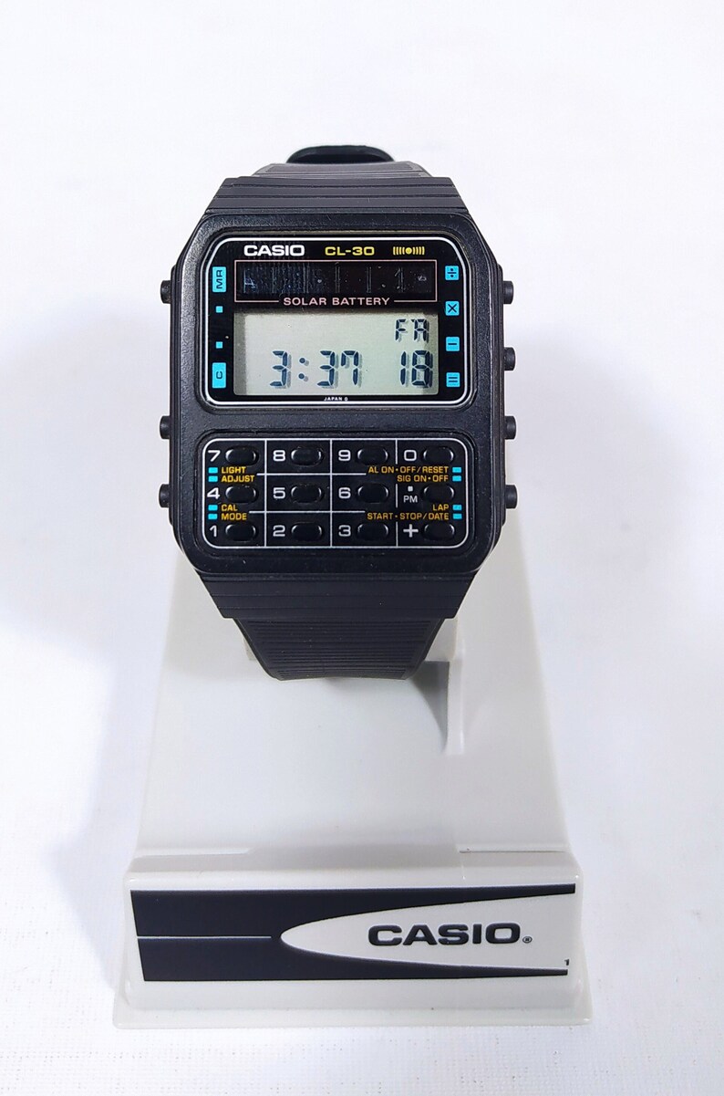 casio vintage solar