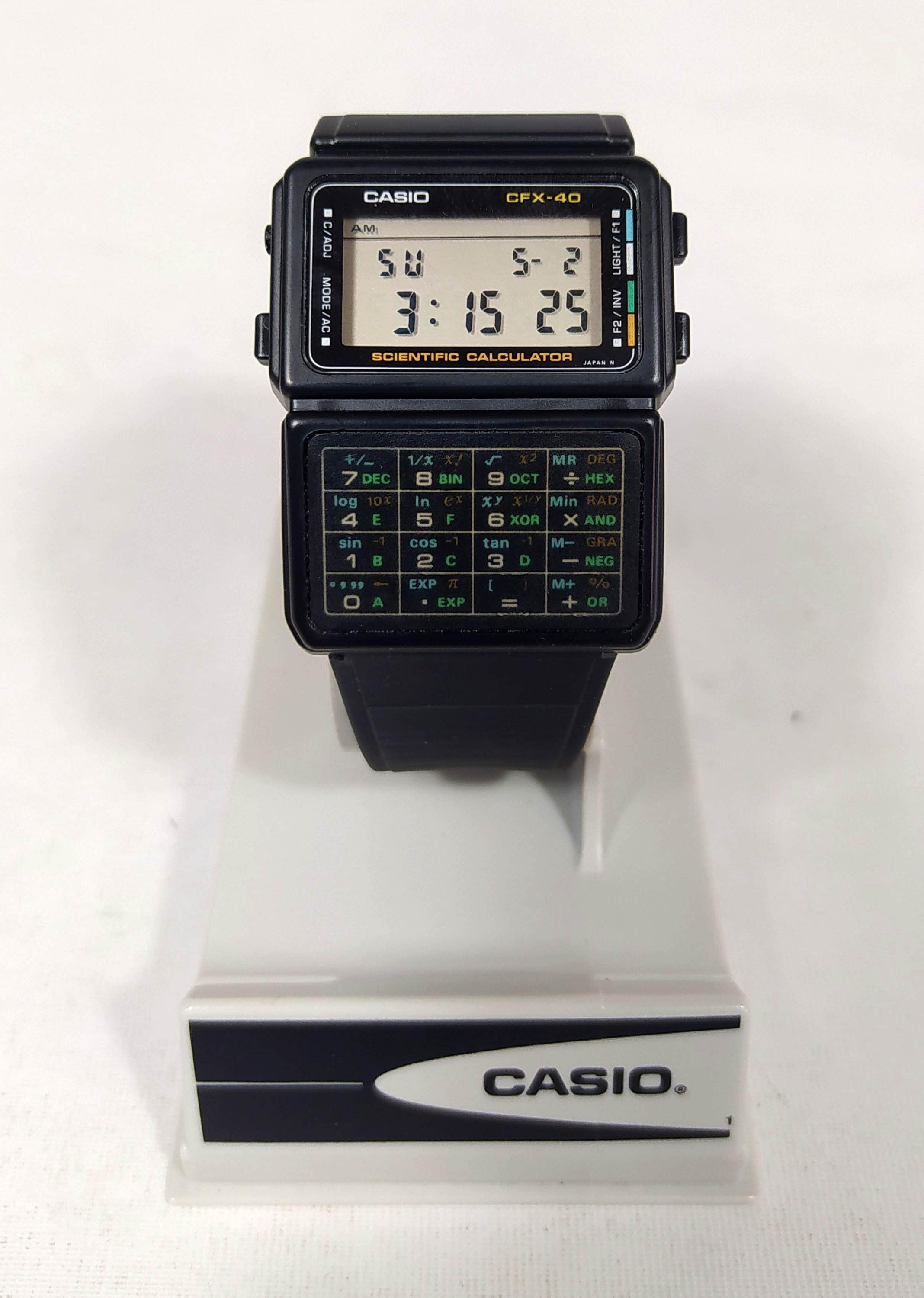 Casio CFX 40 Scientific Calculator Watch Module 463 Vintage Nerd CFX 400 Etsy Sweden