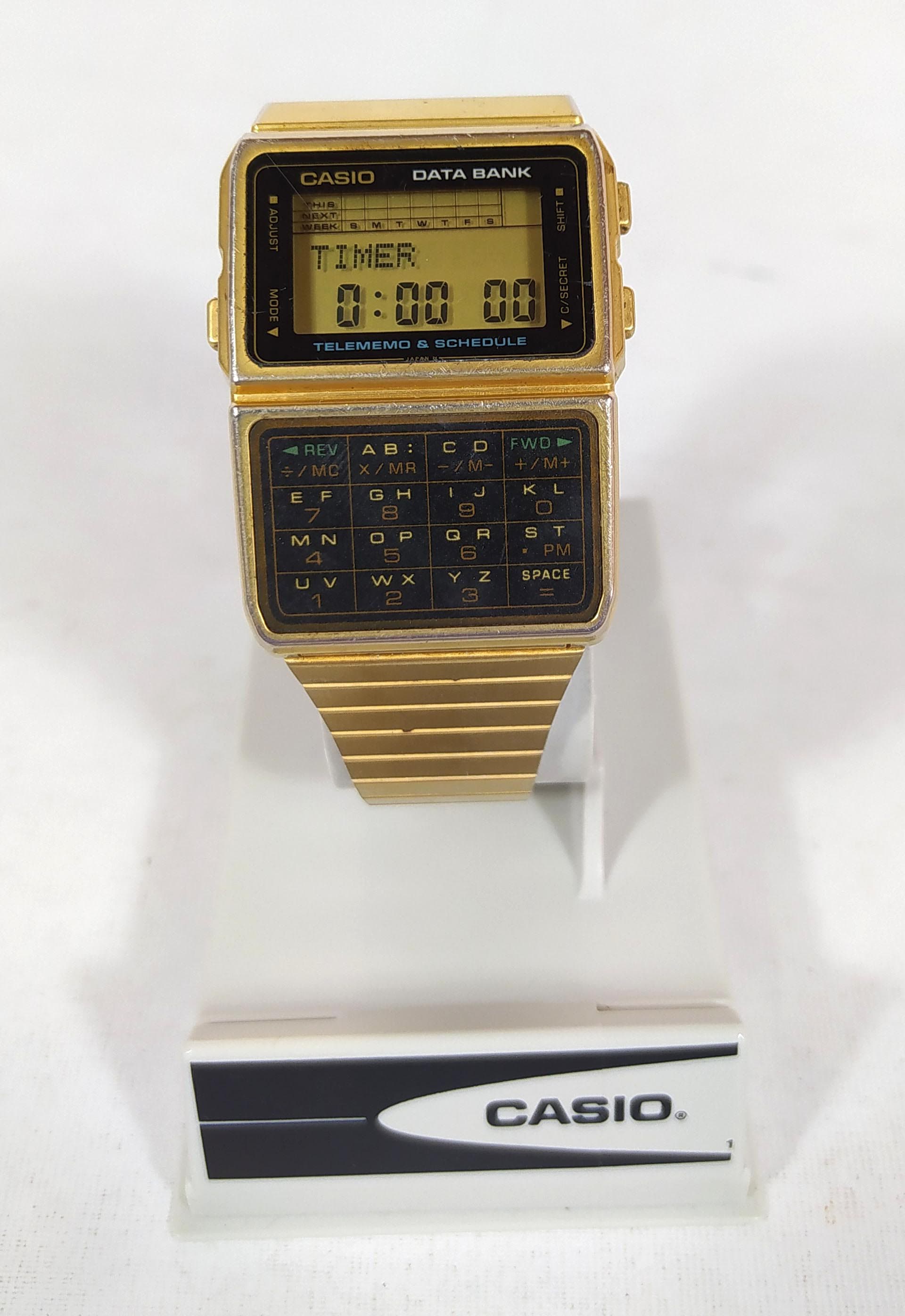 Casio DBC-610 Oro Calcolatrice Orologio Modulo 676 Vintage | Etsy Italia